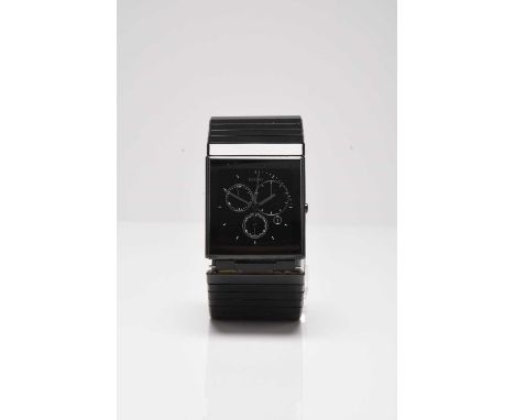 Rado: A gentleman's ceramic chronograph wristwatchModel: Diastar Reference: 538.0715.3Date: Circa 2007Movement: Calibre 538 q