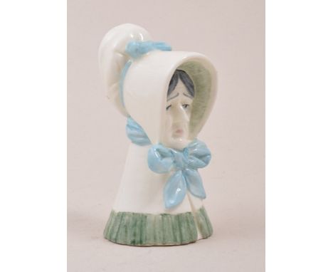 Royal Worcester extinguisher - "Old Woman", 9cms.