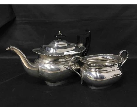 SILVER PLATED TEA SERVICE AND TRAY, along with hardstone tray, etc