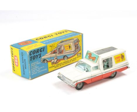 Corgi No. 486 Kennel Service Wagon with four Dogs. Generally excellent with only the odd speck in fair to good box, notable p