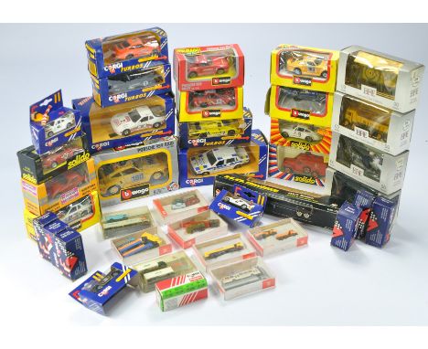 A large group of boxed diecast issues including older issue Wiking, some 1990's Corgi, EFE Commercials plus others. Contents 