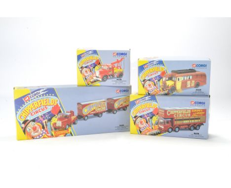 Corgi group of Four Boxed Chipperfield Circus diecast issues as shown. All excellent. 
