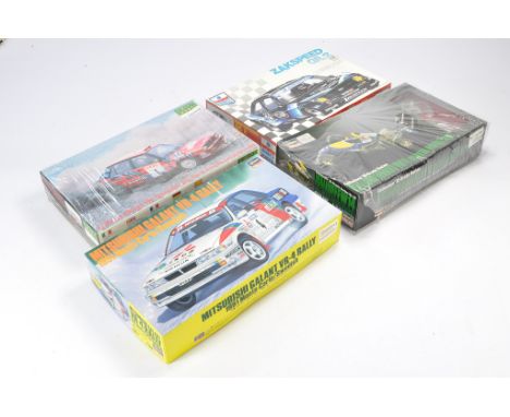 A group of 1/24 Model Racing Car Kits comprising Hasegawa Collectors Williams Renault FW14 (all metal engine details)-outer s