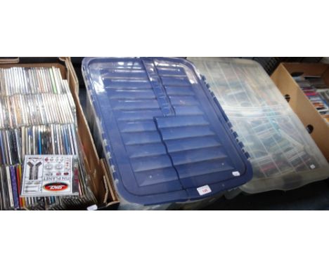 A LARGE COLLECTION OF CDs, MOSTLY POP SINGLES, To include 'Badly Drawn Boy', 'Destiny's Child' etc., and a quantity of metal 