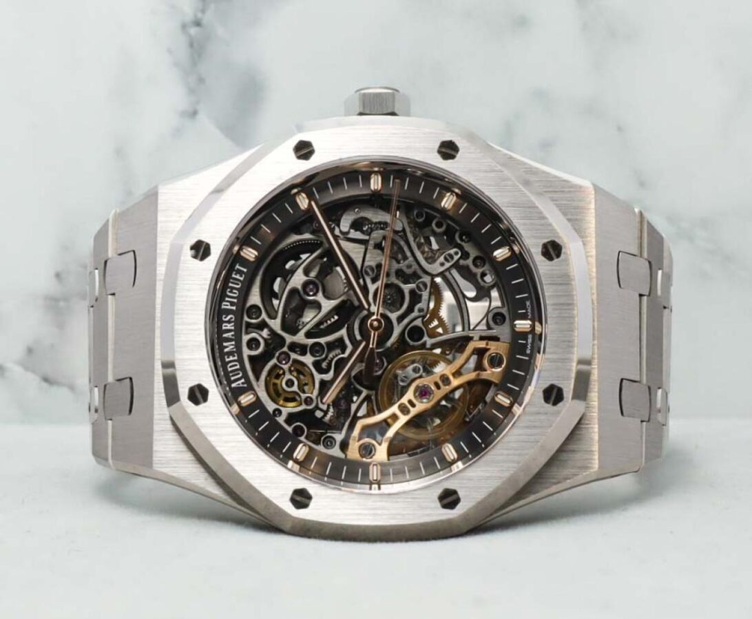 2020 Royal Oak Double Balance Wheel Openworked Bracelet