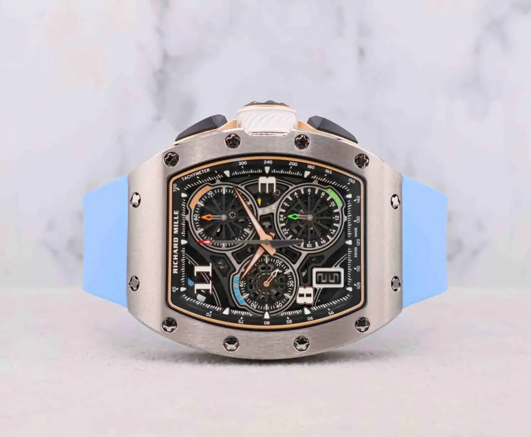 2025 RM72 Automatic Winding Lifestyle Flyback Chronograph Rubber