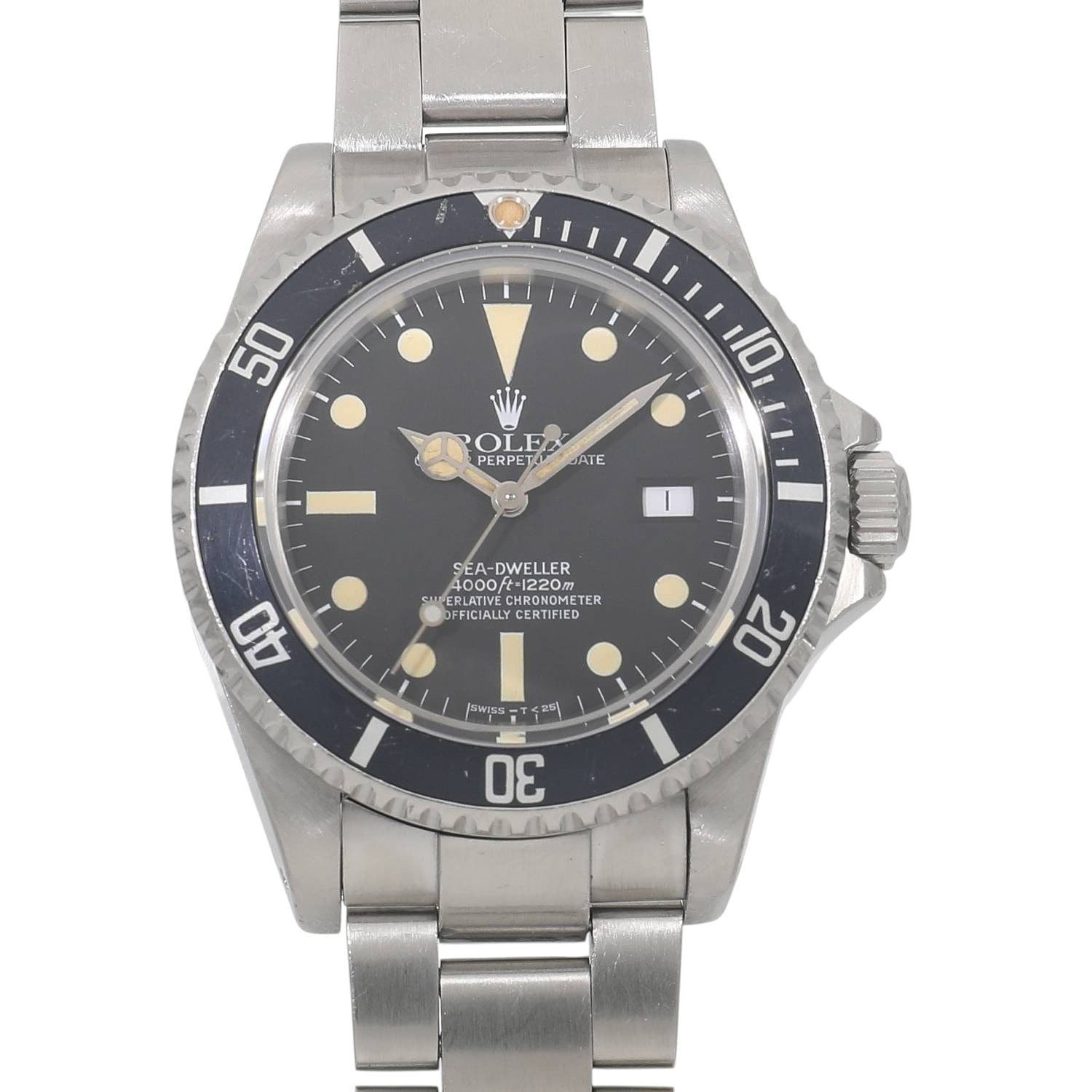 1982 [USED] ROLEX SEA-DWELLER 16660 BLACK Watch Ref: 16660