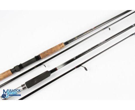 Abu Leopard 7110-17 carbon spinning rod 11’ 2pc (tip 3” short), 24” handle with up locking reel seat, lined rings throughout,