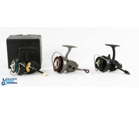 A collection of K P Morritts fixed spool reels, all running very well with good bails - as follows: Intrepid de Luxe, in orig