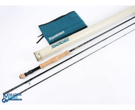 Sage SP Durascrim 7100-3 Graphite IV carbon trout fly rod, 4 3/8oz, 10' 3pc, line 7#, double alloy uplocking reel seat, lined
