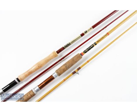 Abu Sweden Farflyte 967 carbon trout fly rod 9’ 2pc line 6/7#, alloy down locking reel seat, MCB, looks unused - plastic on h