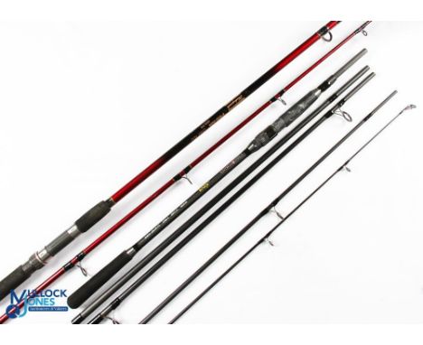 Normark Nova NN5250 carbon travel carp rod - 12’ 5pc 2.5 lb test curve, twin composite handles, uplocking reel seat, lined st