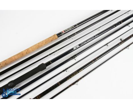 Float Special hollow glass 12A float rod 13ft 6”, 3pc, 26” handle with alloy reel seat, stand off rings, red agate butt/tip, 