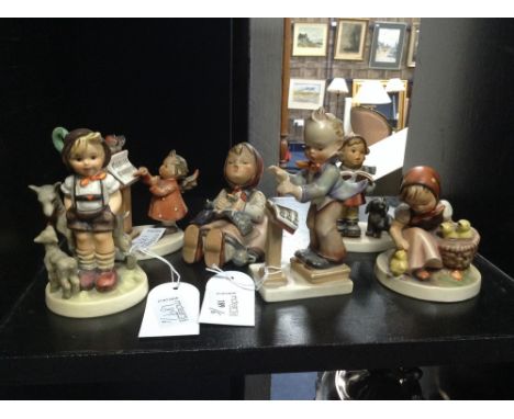 GROUP OF HUMMEL FIGURES