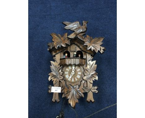 WOODEN CUCKOO WALL CLOCK