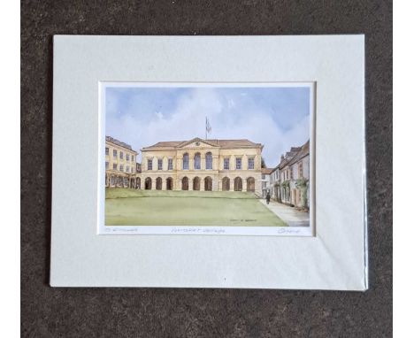 DAVID R MEEKS - WORCESTER COLLEGE LIMITED EDITION, 240 x 295 mm.