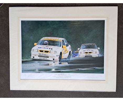 ANTHONY DOBSON - TURNING POINT, SIGNED BY JOHN CLELAND, SIGNED PRINT 474/695. 610 x 780 mm.