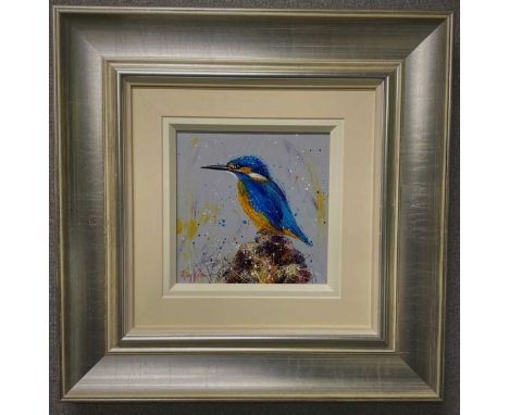 RUBY KELLER - KINGFISHER, ORIGINAL 595 x 595 mm