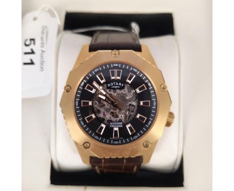 A Rotary gents wristwatch with box and papers, G503602/A/04