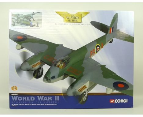 A Corgi, The Aviation Archive, die cast model, World War II Bombers on the Horizon, model of a DH Mosquito B MkXVI, Moncton E