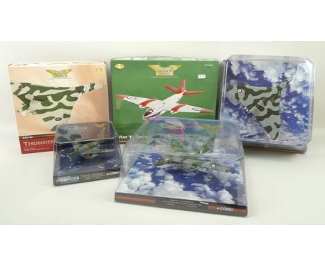 A Corgi, The Aviation Archive, die cast model, Thunder in the Skies, of an H S Vulcan K' TAnker, No 50 Sqn 1982, AA31203, 1:1