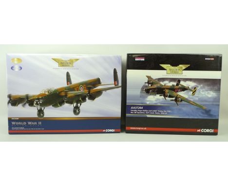 A Corgi, The Aviation Archive, limited edition die cast model of an HP Halifax B.III 'Friday the 13th', No. 158 Sqn, AA37204,