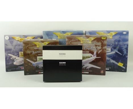 A group of Corgi, The Aviation Archive, limited edition die cast models, comprising; Boeing C-97A Stratofreighter, Military A