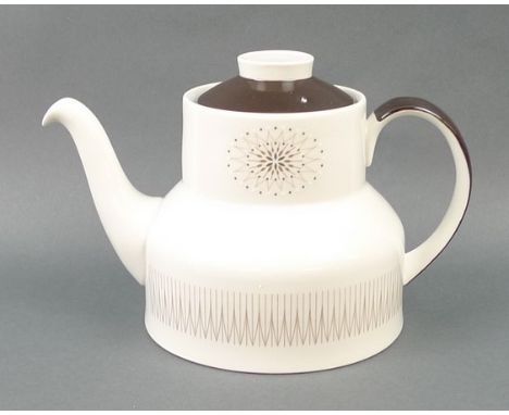 A Royal Doulton part dinner, tea and coffee service decorated in the 'Morning Star' pattern, comprising; meat platter, pair o