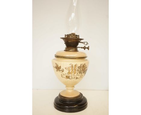 Victorian oil lamp 