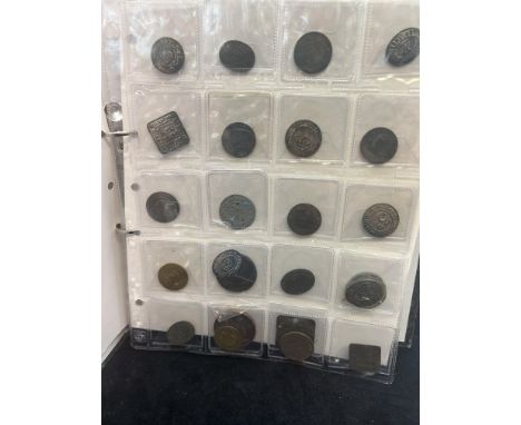 Collection of vintage coal mining tokens, badges, medals &amp; other vintage tokens 