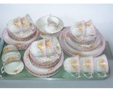 Aynsley floral design part tea service