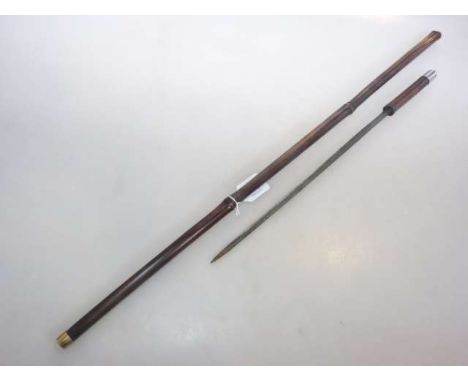 Bamboo sword stick