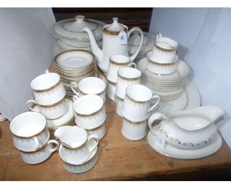 Paragon 'Athena' dinner, tea and coffee service, comprising sixty eight pieces, little usage