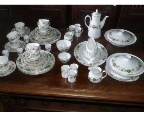 Royal Doulton 'Larchmont' dinner, tea and coffee service, comprising sixty eight pieces