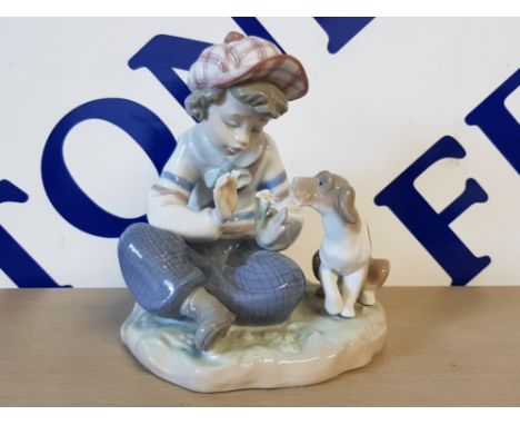 LLADRO FIGURE 5450 I HOPE SHE DOES