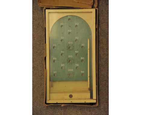 A vintage Chad Valley boxed Bagatelle game