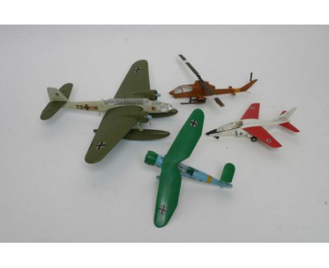 Matchbox Prototype resin Pre-Production aircraft Sky Busters. One large scale German Sea Plane, smaller Alpha Jet, A United S