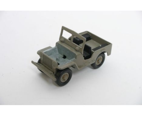 Matchbox Superfast No 2 Hot Rod Jeep Pre Production in in brown missing front hot rod engine. The wheel hubs being overpainte