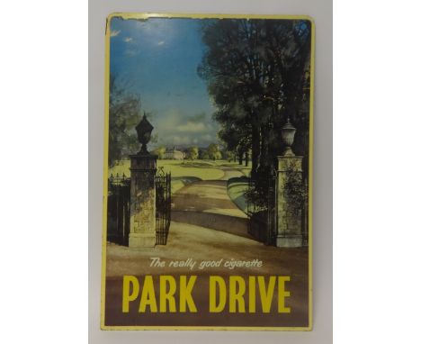 Park Drive, advertising poster.