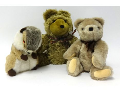 Three bears including Merrythought 'Squirrel' etc. (3)