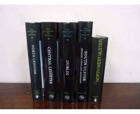 "PEVSNER".&nbsp;&nbsp;The Buildings of Ireland. 4 vols. in d.w's. 2000's; also 1 other, 1979.&nbsp; (5).
