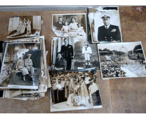 Royal Family. &nbsp;Collection of 60 plus orig. press agency &amp; other press photographs depicting the Royal Family &amp; r