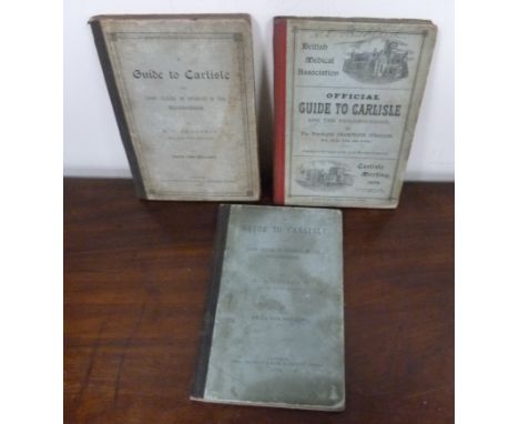 FERGUSON R. S.&nbsp;&nbsp;Guides to Carlisle. 3 eds. in orig. brds. 1884-1896. 