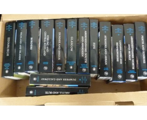 "PEVSNER".&nbsp;&nbsp;The Buildings of Scotland. 14 vols. in d.w's. 1990's-2000's.