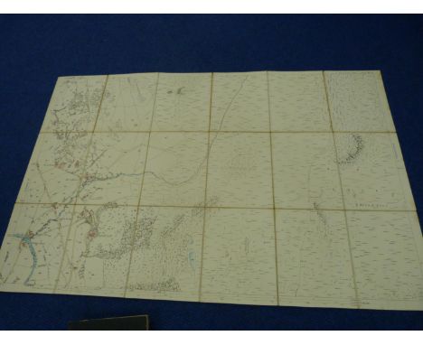 Ordnance Survey.&nbsp;&nbsp;Six 25 inch scale fldg. maps, Lake District, Grasmere &amp; Brackenfell area. Dark morocco brds.&