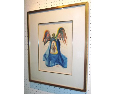 SALVADOR DALI (Spanish, 1904-1989), 'Dante purified' The Divine Comedy: Purgatory 1963, lithograph in colours, 35/100, signed