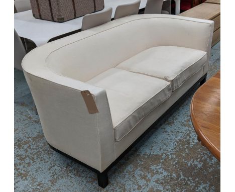 CHRISTIAN LIAIGRE SOFA, 183cm W x 72cm H, curved back. 