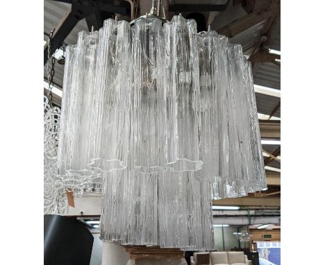 ATTRIBUTED TO VAUGHAN LYMINGTON CHANDELIER, 55cm drop approx. 