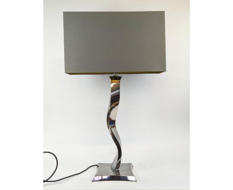 PORTA ROMANA RIBBON TABLE LAMP, with shade, 82cm H. 