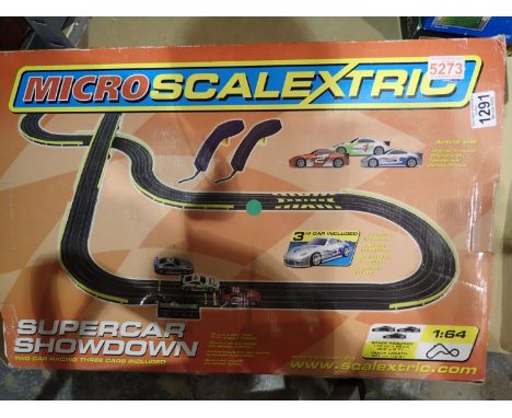 scalextric supercar showdown